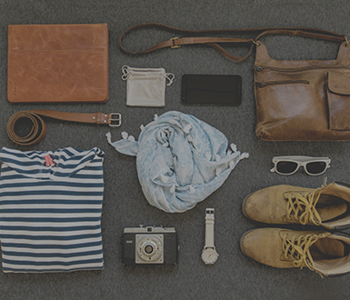 Accessories including bags sunglasses and jewelry