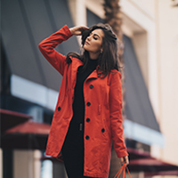 Instagram showcase featuring fashion outfit